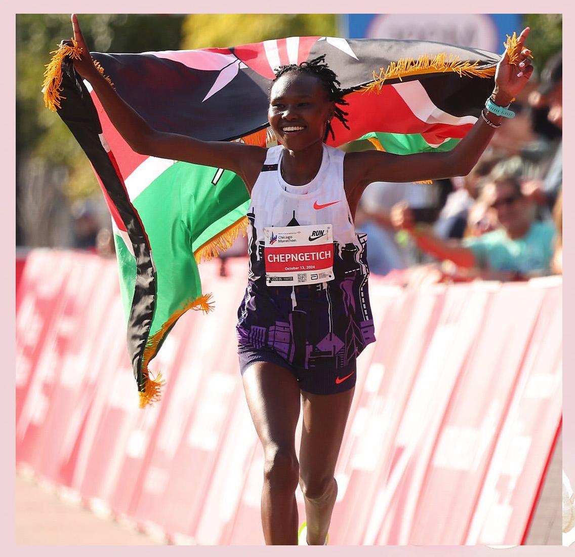 包含美国田径选手冲刺成功，刷新世界纪录的词条